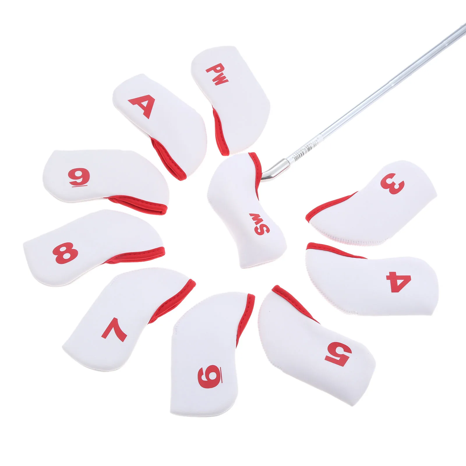 10 шт. Гольф клуб клюшка для гольфа крышка защищает комплект неопрена Защитите