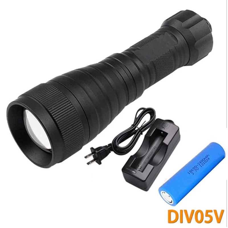 Brinyte DIV05V светодиодный видео свет CREE XML2 1000lm Светодиодный Подводный факел фонарик