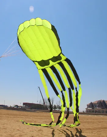 Новое поступление высококачественные воздушные змеи Осьминог 3D мощностью 10 м