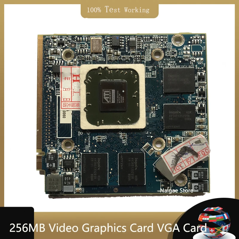 Используется для iMac 20 &quotA1224 24&quot A1225 VGA карта HD2600 HD 2600 256M 256 Мб видеокарта ATI Radeon