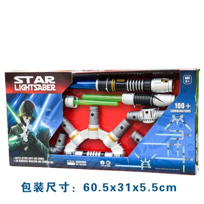 Светильник Звездные войны звуковой меч игрушечный светильник светодиодный