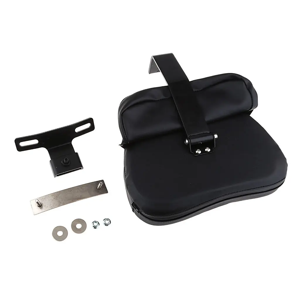 

Motorcycle Driver Rider Backrest Pad Set For Harley Fatboy Heritage