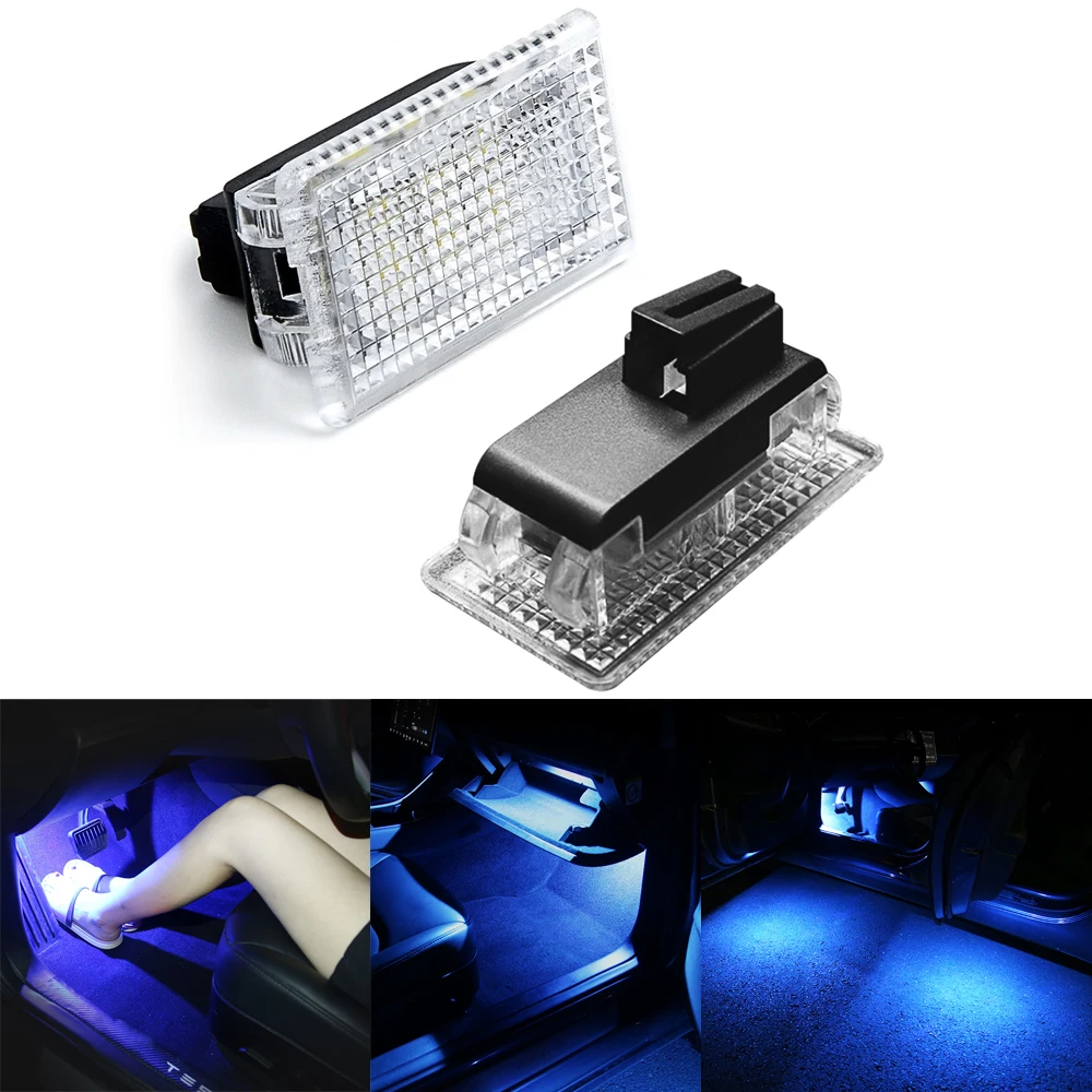 

Светодиодные фонари для интерьера Tesla Model 3, модель S, модель X 2020, 2019, 2018, Сверхъяркие лампы для багажника, сменная лампа для автомобильной двер...