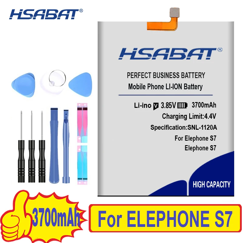 Высококачественный аккумулятор HSABAT для Elephone S7 / R9 S3 A5 P8 Max P8000 mini P9000 Lite MINI A4 M2