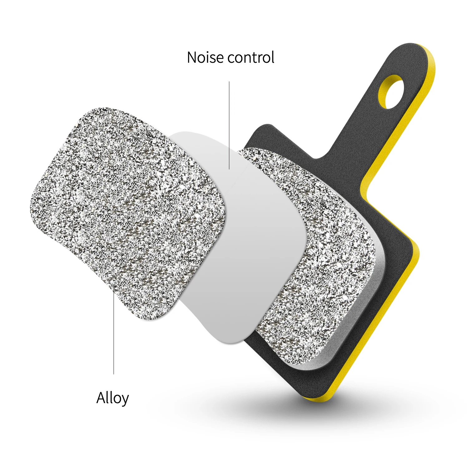 4 пары велосипедных гидравлических дисковых тормозов из металлического сплава