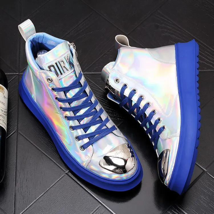 Трендовая Мужская обувь для отдыха ERRFC модная мужская на высокой платформе со