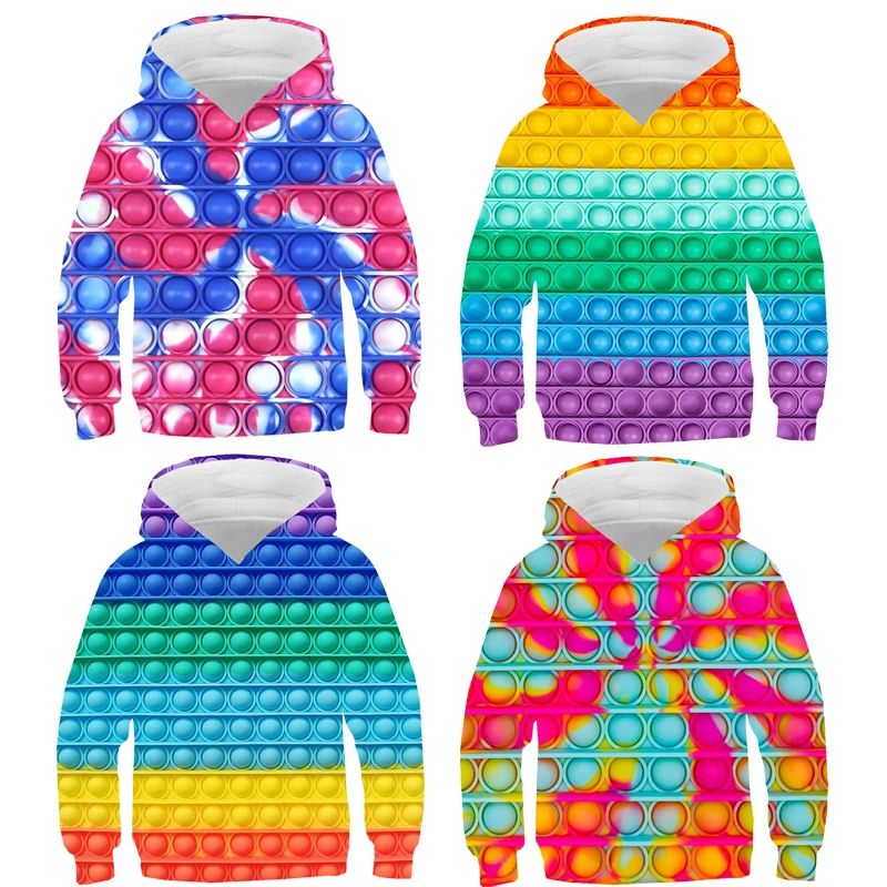 

Лидер продаж, забавная 3d-одежда, толстовка с капюшоном в стиле аниме-поп, мужская Толстовка Оверсайз, пуловер унисекс для семейных игр, Детск...