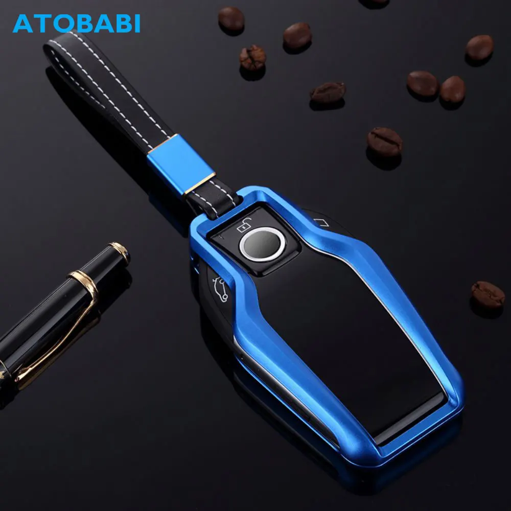 Чехол для автомобильного ключа из алюминиевого сплава BMW 5 7 серии I12 G12 G11 G20 новый