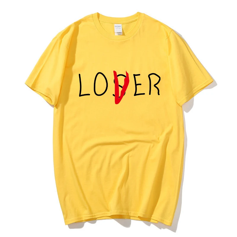 Прямая поставка футболка Pennywise с принтом фильма оно проигравшие для мужчин и