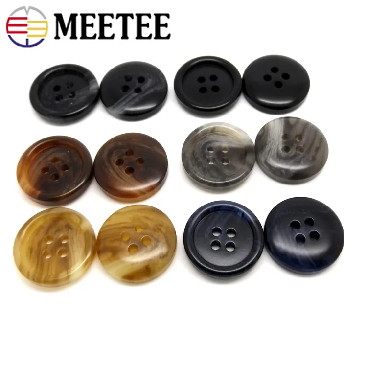 50 шт. новинка окрашенная пуговица с 4 отверстиями Круглый хвостовик изысканная