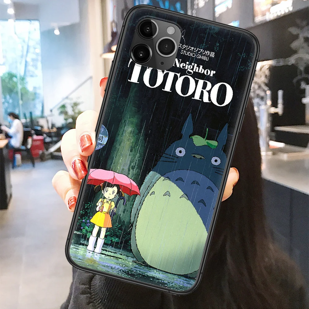 Чехол для телефона TOTORO Miyazaki Hayao чехол iphone 5 5s se 2 6 6s 7 8 12 mini plus X XS XR 11 PRO MAX матовый