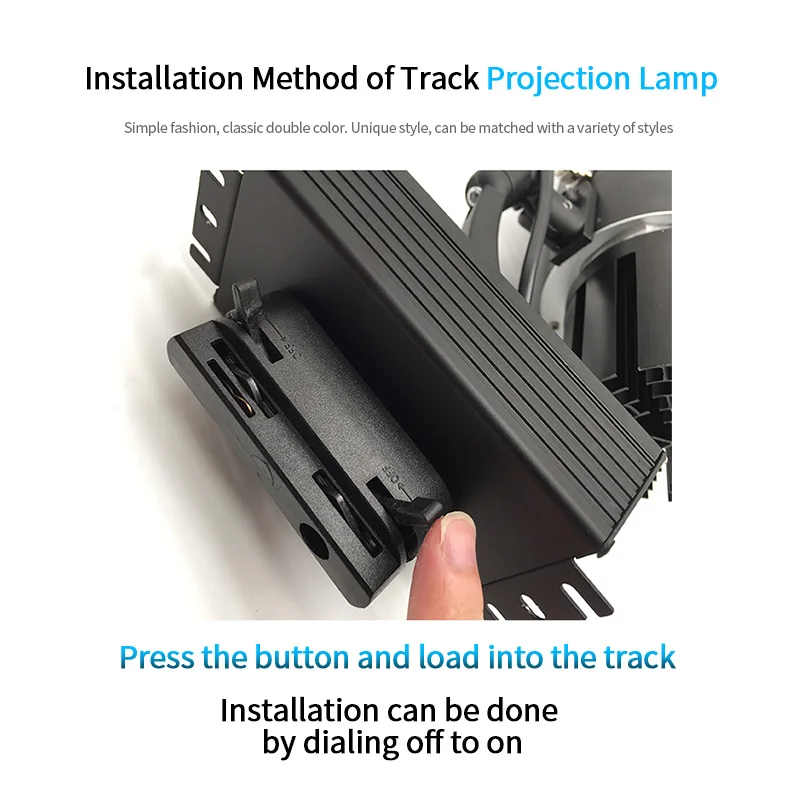 Hd Custom Advertising Pattern Sign Track Led Lighting Projection Lamp Orbital Gobo Projector | Лампы и освещение