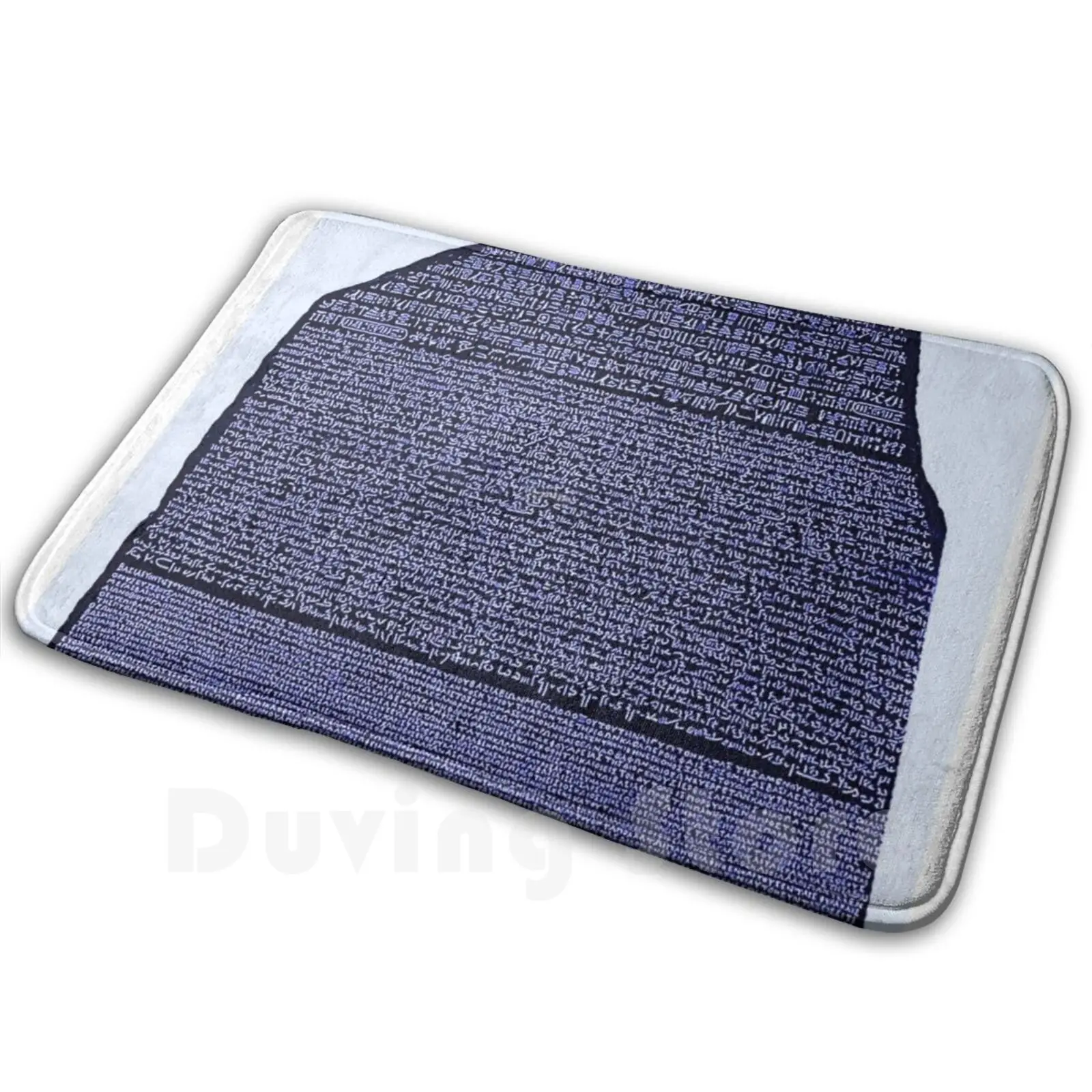 

Коврик Rosetta Stone Blue, коврик, подушка, мягкий чехол Ommik, крутой Забавный синий черный чехол, Красный Зеленый Белый Египет