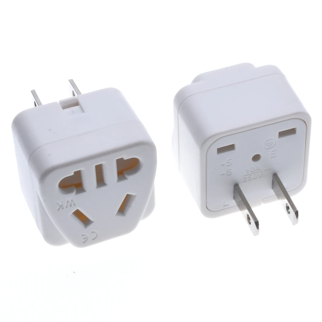 Дорожный адаптер для зарядного устройства с двумя плоскими контактами тип А