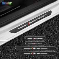 4pcs car protector door sill stickers for fiat bravo