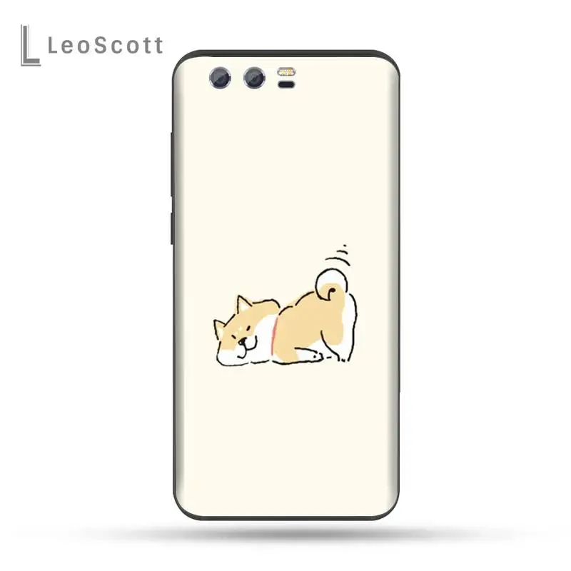 

Dog Shiba Inu color Phone Case For Huawei Honor view 7a5.45inch 7c5.7inch 8x 8a 8c 9 9x 10 20 10i 20i lite pro