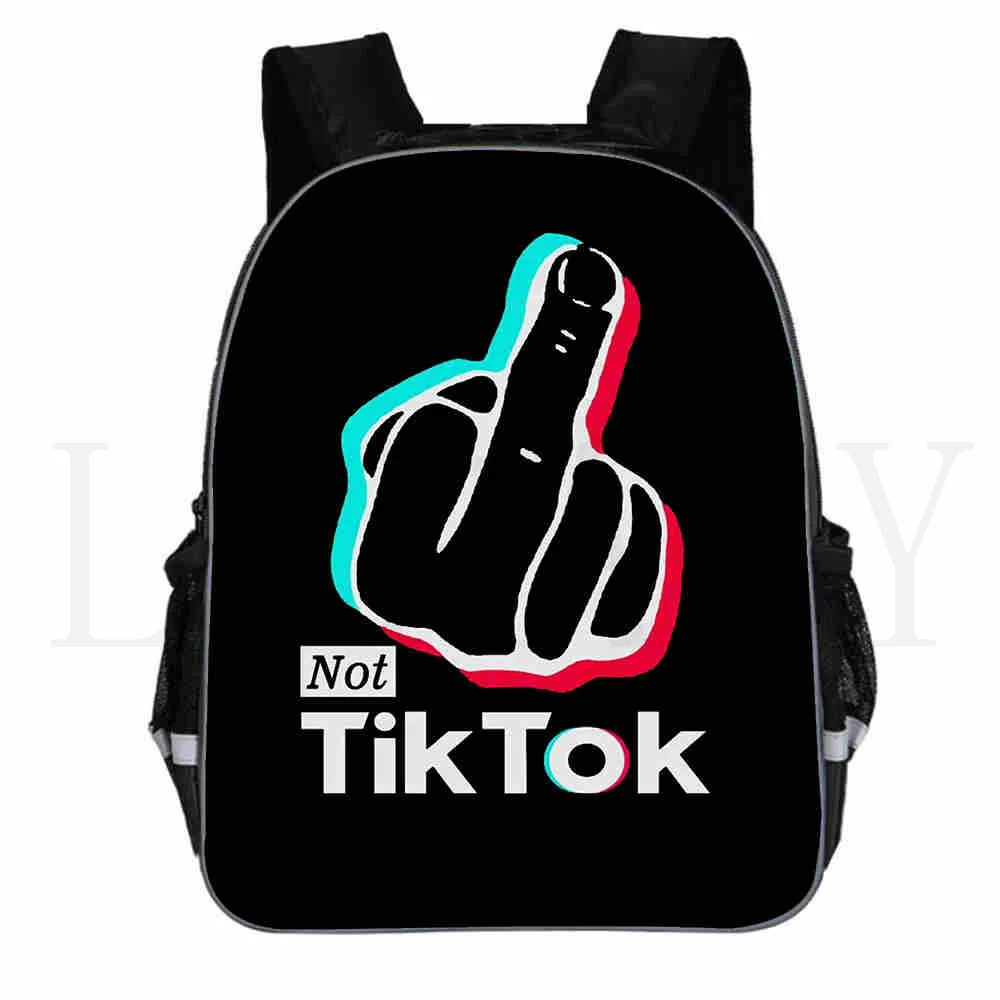 Школьный рюкзак TIK TOK для мальчиков и девочек повседневные сумки с популярным