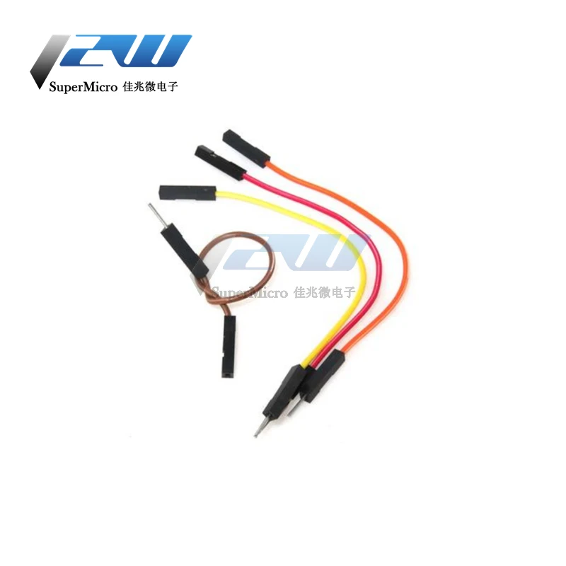 

5pcs/lot 2.54MM DuPont line female to male rehearsal line test line double head long 20CM single double head 1P