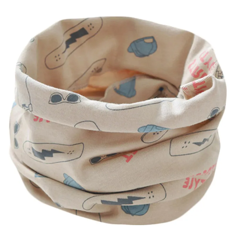 Новинка Детский хлопковый шарф Сезон осень зима Теплый для маленьких детей Шарфы