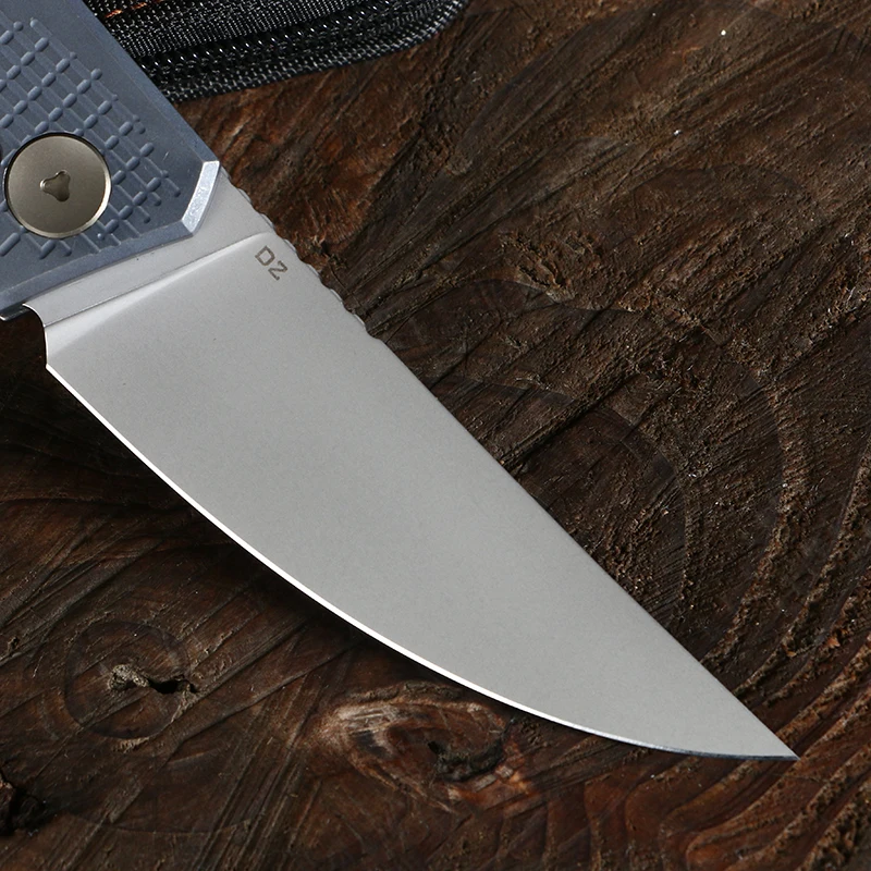 Складной нож Green thorn JEANS Flipper D2 сталь TC4 титановая ручка карманный кухонный для
