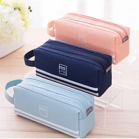 large capacity pencil case school students stationery pen storage bag supplies pen box pencil cases office stationary supplies