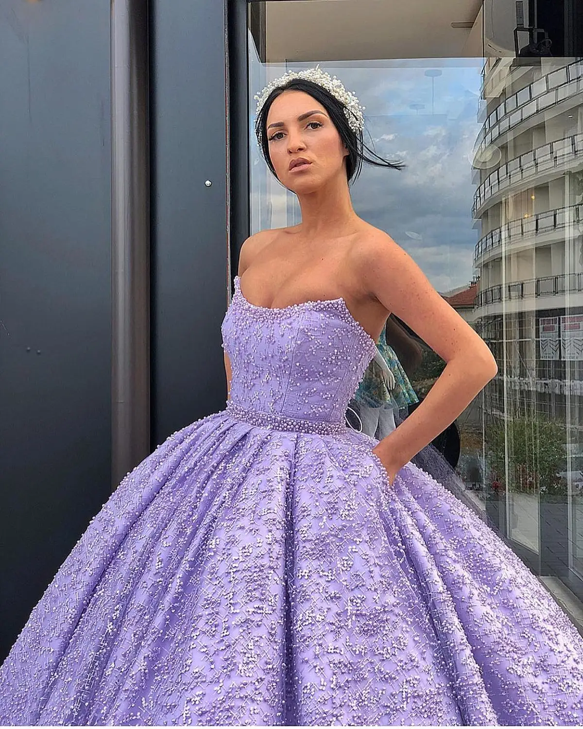 SWEMILE High Quality Long Lace Prom Dresses 2019 New Fashion Backless Party Dresses Vestido De Festa Longo
