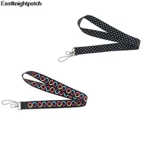 e1463 circles and spots mobile phone strap neck strap lanyards for keys phone case breast plate id card diy hang lanyard