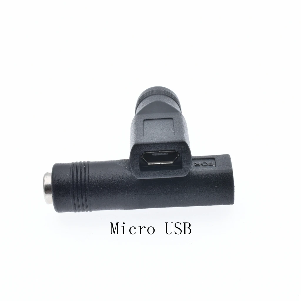 Постоянный ток 5В 5 5*2 1 мм разъем питания USB 3 Тип C c Женский * 2 микро флеш накопитель