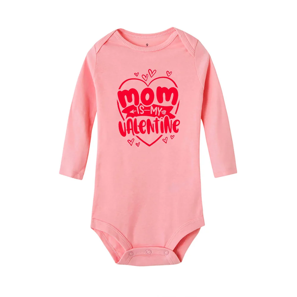 Женский комбинезон с длинным рукавом на День святого Валентина |