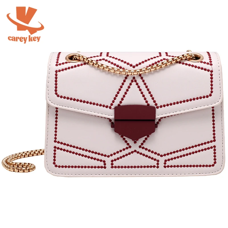 

CAREY KAY Small PU Leather Crossbody Bags For Women 2021 Rivets Shoulder Messenger Bag Female Travel Handbags Cross Body Bag