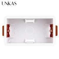 unkas 146 type dry lining mount box for gypsum board plasterboad drywall 48mm 36mm depth wall switch wall socket cassette