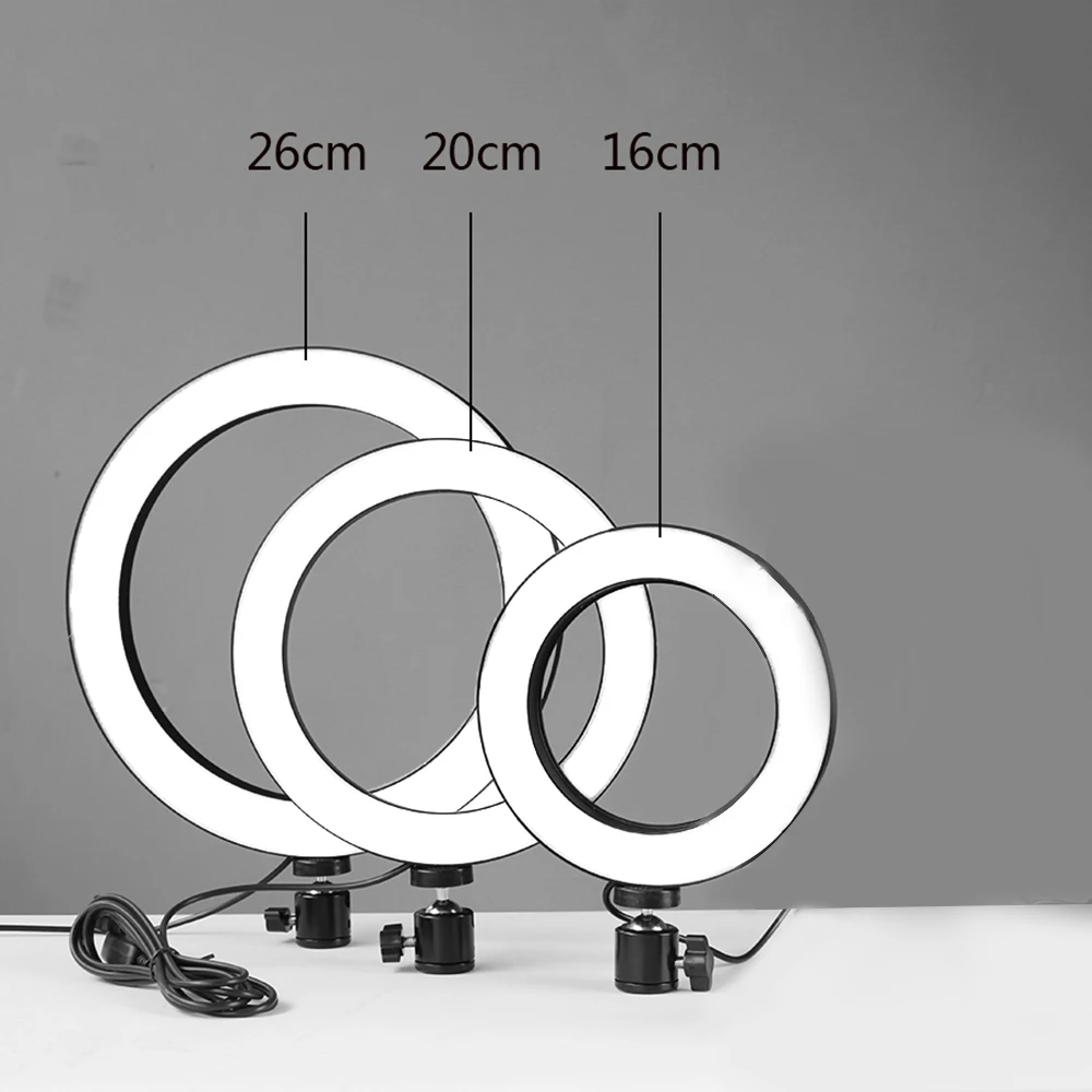 LED-лампа для селфи 5 в постоянного тока 6 Вт 20 см | Электроника