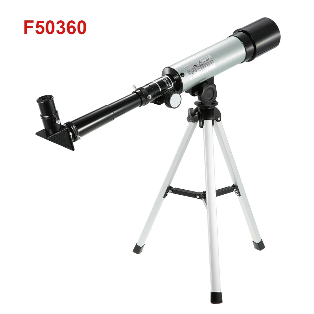 F50360 Профессиональный открытый HD монокуляр 150X рефракционный космический астрономический телескоп путешествия Зрительная труба с портативным штативом рычаг - Цвет: F50360