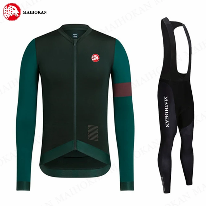 

Ropa ciclismo invierno hombre termica 2021 winter cycling clothing gray men bike cycling clothing thermal fleece long sleeve set