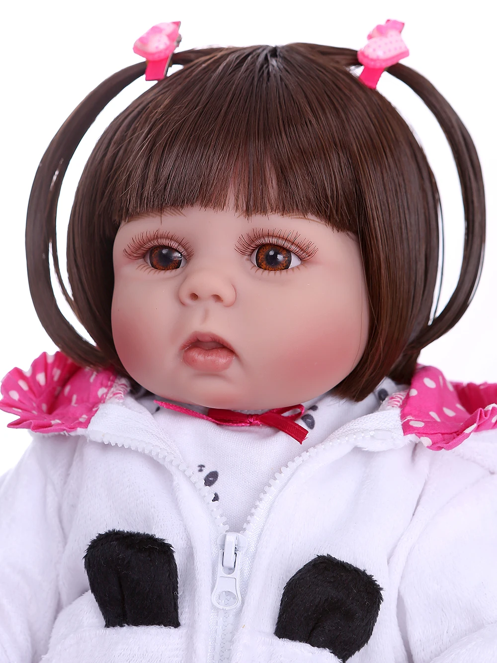 Реалистичная кукла младенец 19 дюймов 48 см оптовая продажа полностью силиконовая