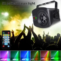dj disco projector 52 pattern laser light music sound controller strobe lamp 180%c2%b0rotation stage light for bar ktv club party