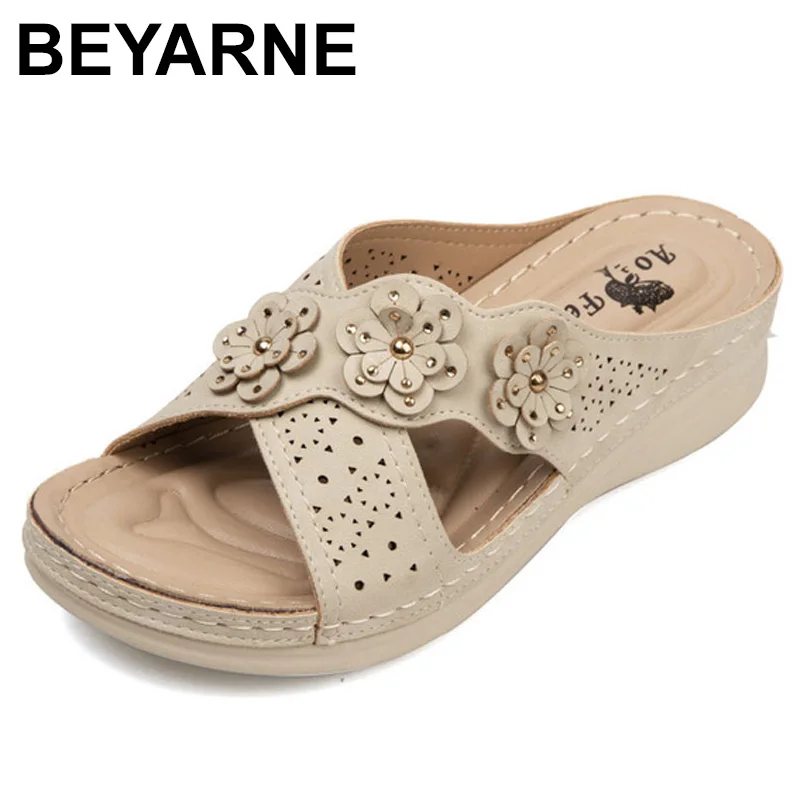 

Eiswelt; Модные женские босоножки; Высококачественные женские летние туфли без шнуровки; Женские тапочки; Без шнуровки; С открытым носком; Женс...