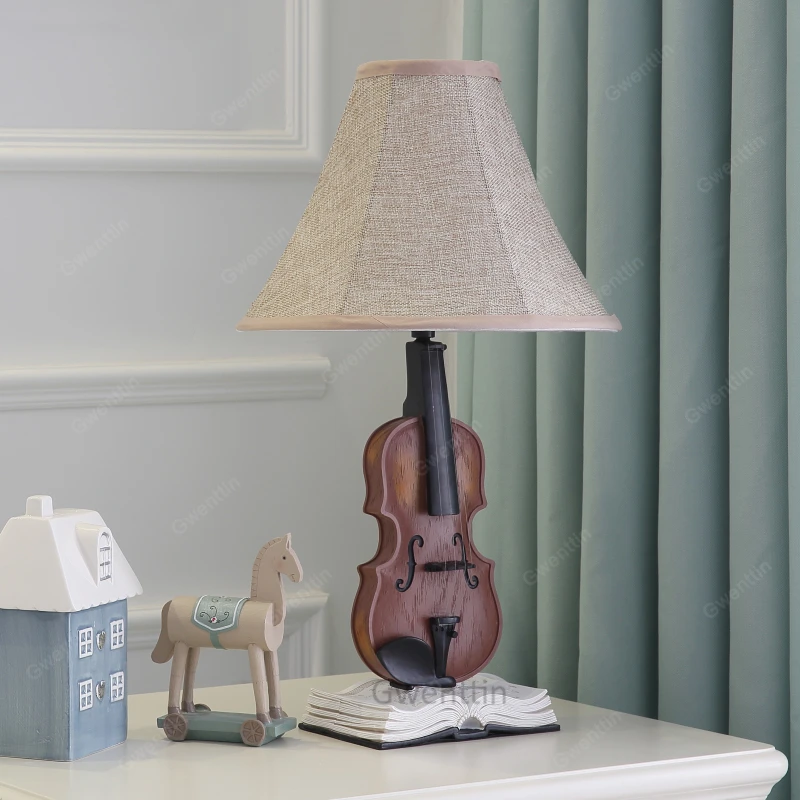 Современное искусство домашний декор настольные лампы Смола Спальня