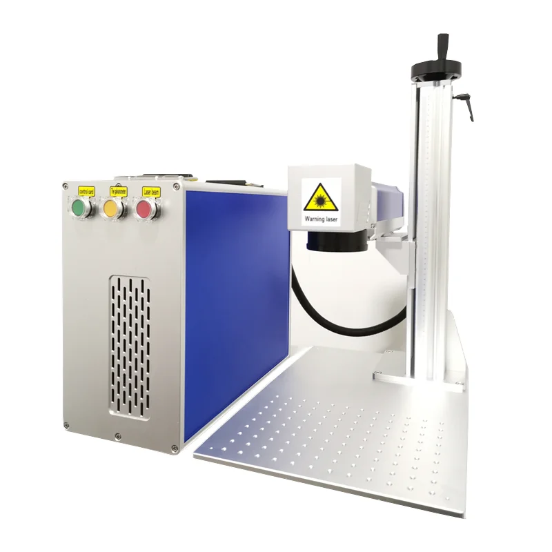 30 Вт разделенная волоконная лазерная маркировочная машина металлическая маркировочная машина лазерный гравер машина табличка лазерная маркировка mach нержавеющая сталь