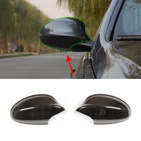 for bmw 3 series e90 e91 e92 2005 08 abs carbon fiber rearview mirror cover shell rearview anti scratch protection accessories