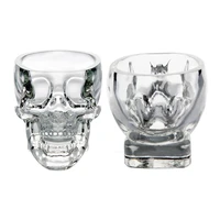 xiaomi skull shape wine cup glass holder stemless wine glass whiskey skull shape glass party decoration home kitchen bar 75ml