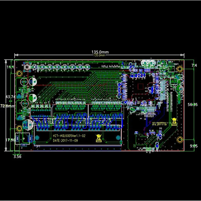Гигабитный модуль маршрутизатора с 5 портами распределительная коробка 10/100/1000 м