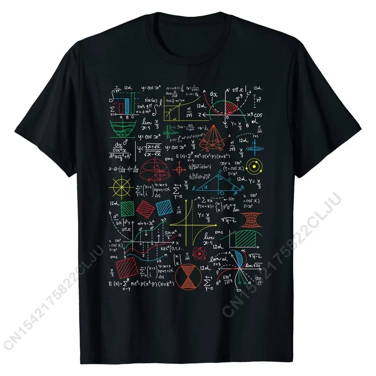 Camiseta divertida de algodón para hombre, prenda de vestir, de marca, Normal, con estampado divertido, Idea de regalo para profesores de matemáticas