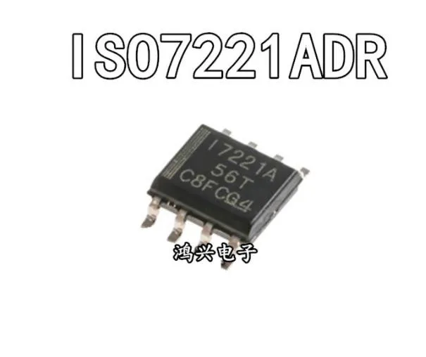 Новый оригинальный ISO7221ADR SOP8 I7221A 17221A ISO7221AD лапками углублением SOP 8 10 шт./лот|Пульты