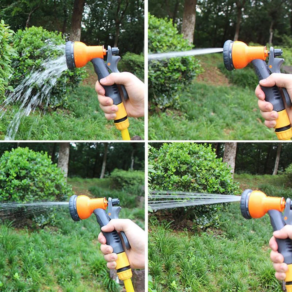 Шланг для садового водяного пистолета с 8 узорами|Садовые пистолеты полива| |