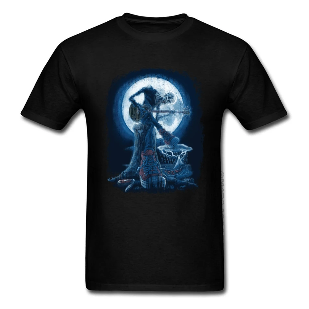 Футболка мужская в готическом стиле с изображением музыкальной группы | Мужская