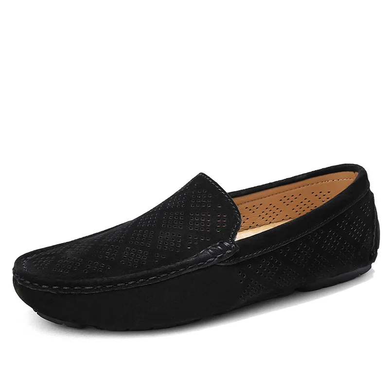 New Style Summer Moccosins Slip-on Loafers Driving Men Shoes Trendy Wear-Resistant Versatile | Обувь