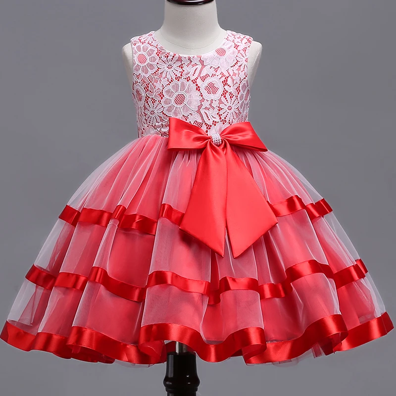 Платье для маленьких девочек vestidos костюмы, платье принцессы для девочек кружевное платье с цветочным рисунком платья бальное платье пышные вечерние платья Детская Костюмы