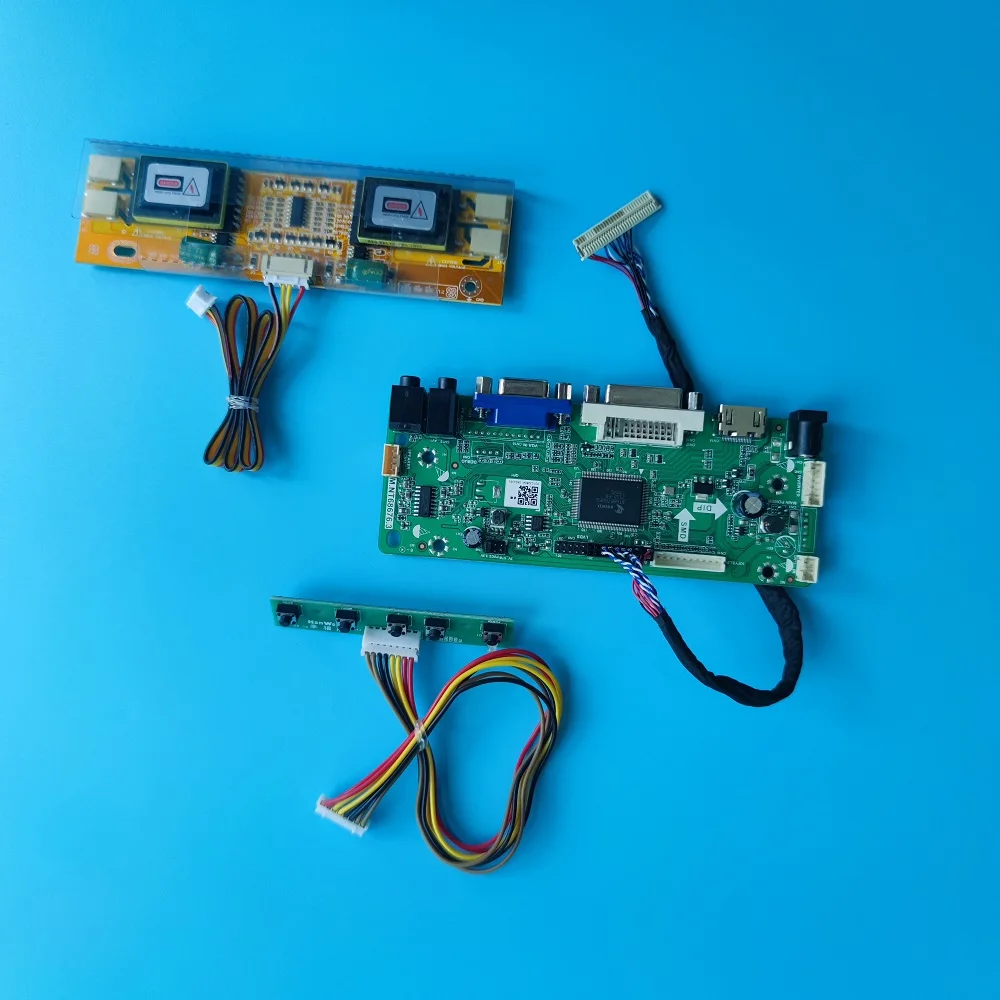

Комплект для LM230WF1-TLA5/TLA4/TLB3/TLA6/TLA3/TLA1 23 "DVI VGA 30pin Screen M.NT68676 1920X1080 LVDS 4 лампы контроллер платы