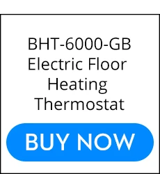 Умный дом BHT-6000-GALW водяное Напольное отопление ЖК сенсорный экран Wifi термостат с пультом дистанционного управления работает с Alexa Google Home